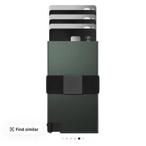 Ekster Cardholder - Aluminum Metal Wallet - Bifold
Business Style Wallet - RFID